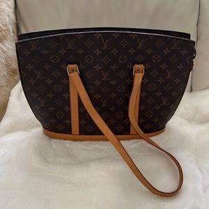 Louis Vuitton Monogram Babylon Tote Shoulder Bag